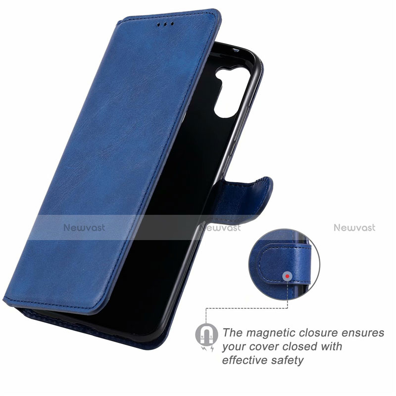 Leather Case Stands Flip Cover L03 Holder for Samsung Galaxy A11