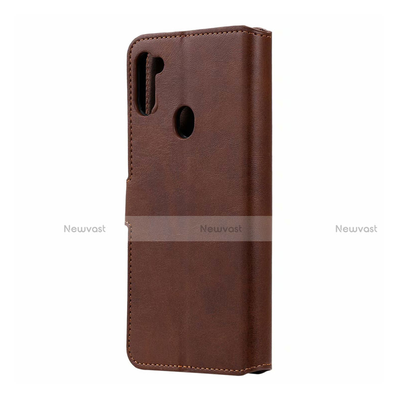 Leather Case Stands Flip Cover L03 Holder for Samsung Galaxy A11