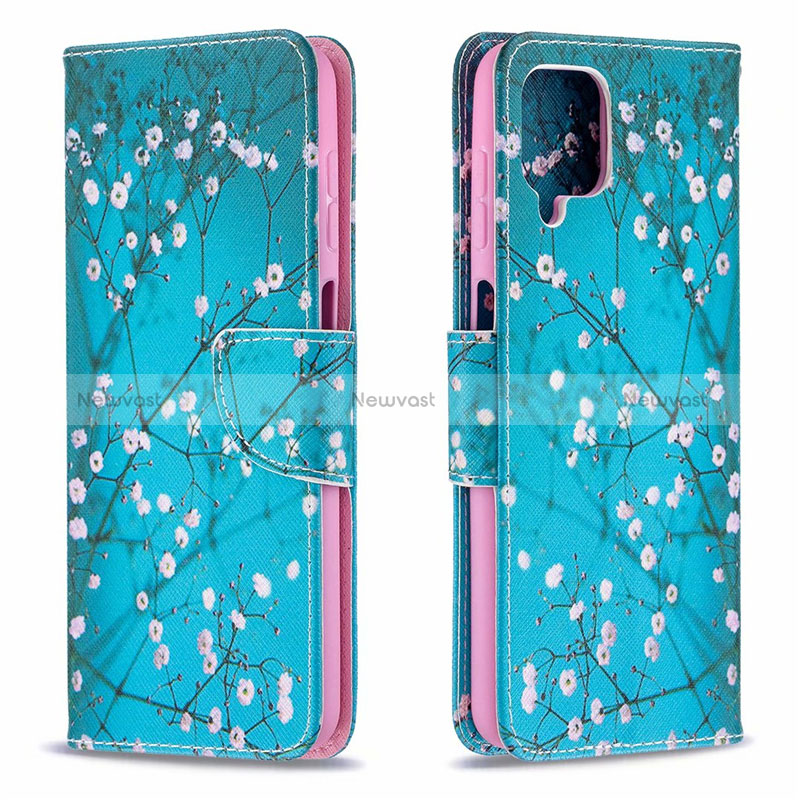 Leather Case Stands Flip Cover L03 Holder for Samsung Galaxy A12 5G