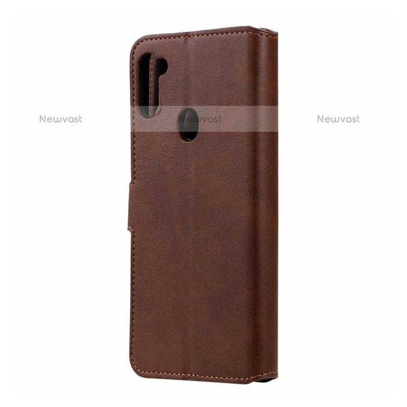 Leather Case Stands Flip Cover L03 Holder for Samsung Galaxy M11