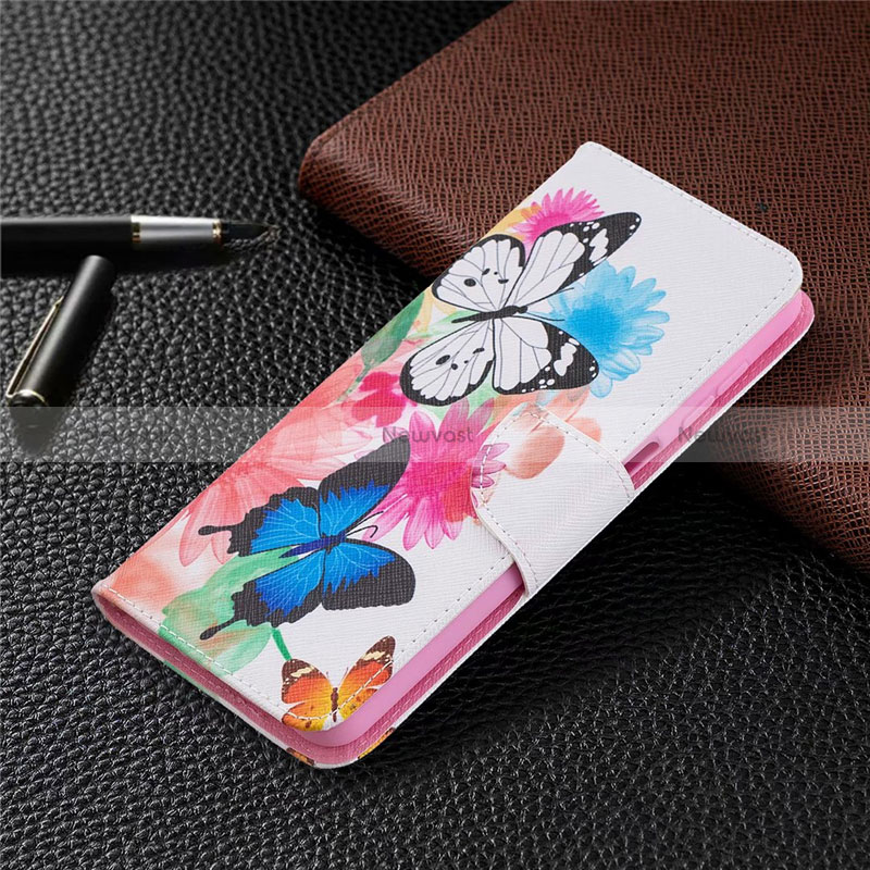 Leather Case Stands Flip Cover L03 Holder for Samsung Galaxy M12 Mixed