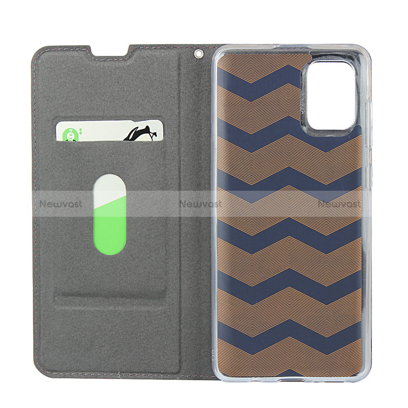 Leather Case Stands Flip Cover L03 Holder for Samsung Galaxy M40S