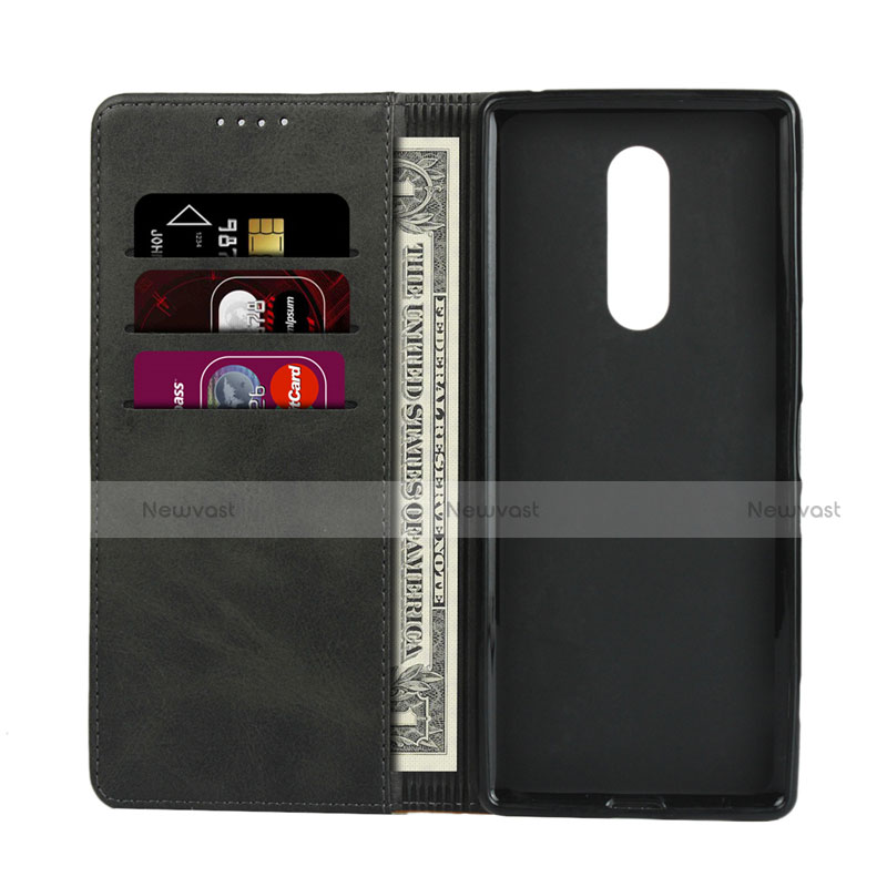 Leather Case Stands Flip Cover L03 Holder for Sony Xperia 1