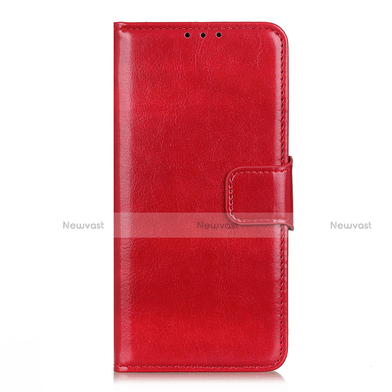 Leather Case Stands Flip Cover L03 Holder for Vivo V20 SE Red