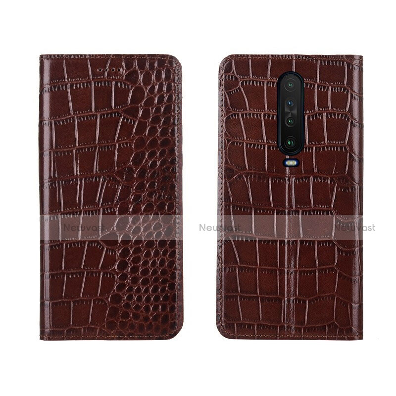 Leather Case Stands Flip Cover L03 Holder for Xiaomi Poco X2