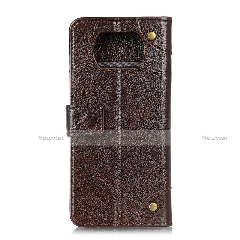 Leather Case Stands Flip Cover L03 Holder for Xiaomi Poco X3