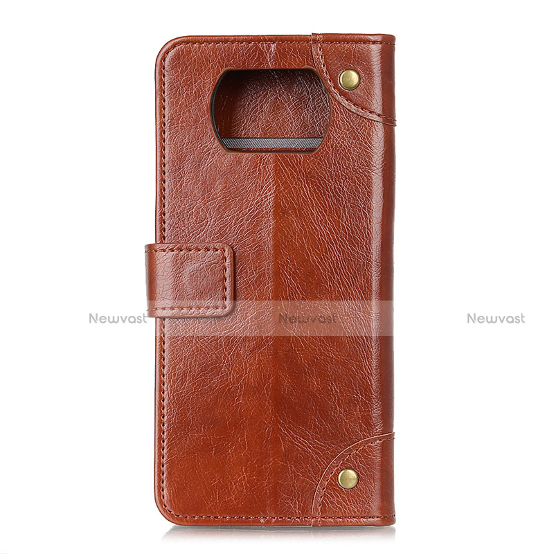 Leather Case Stands Flip Cover L03 Holder for Xiaomi Poco X3