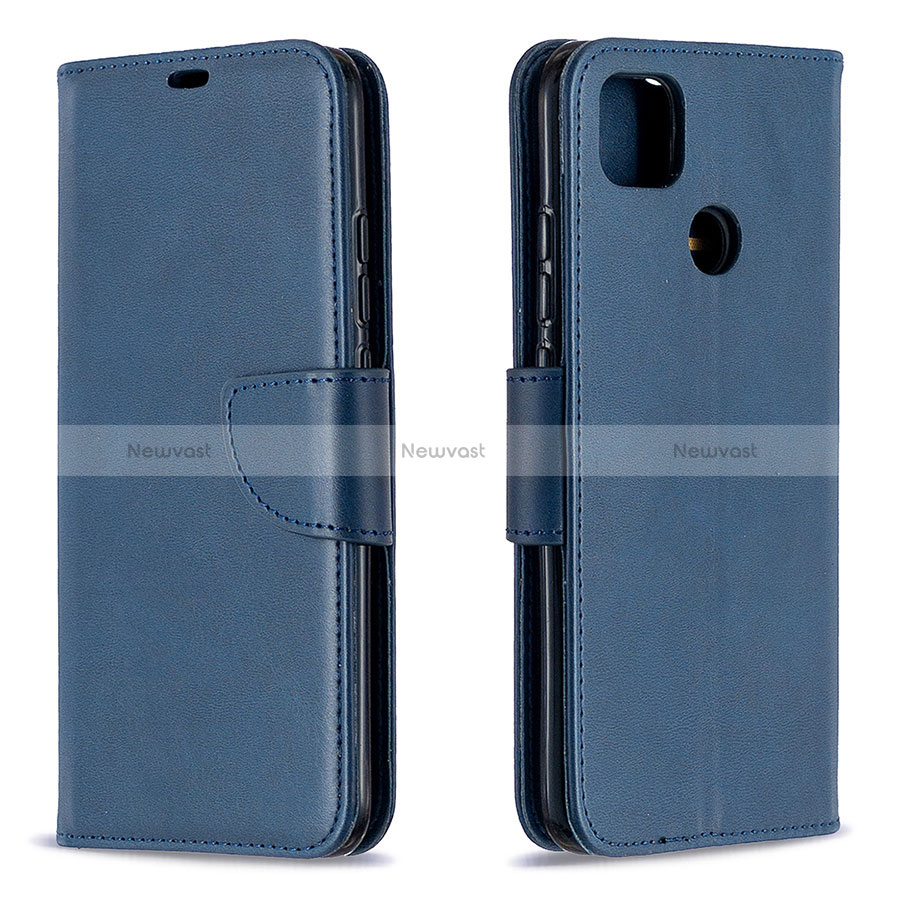 Leather Case Stands Flip Cover L03 Holder for Xiaomi Redmi 9 Activ