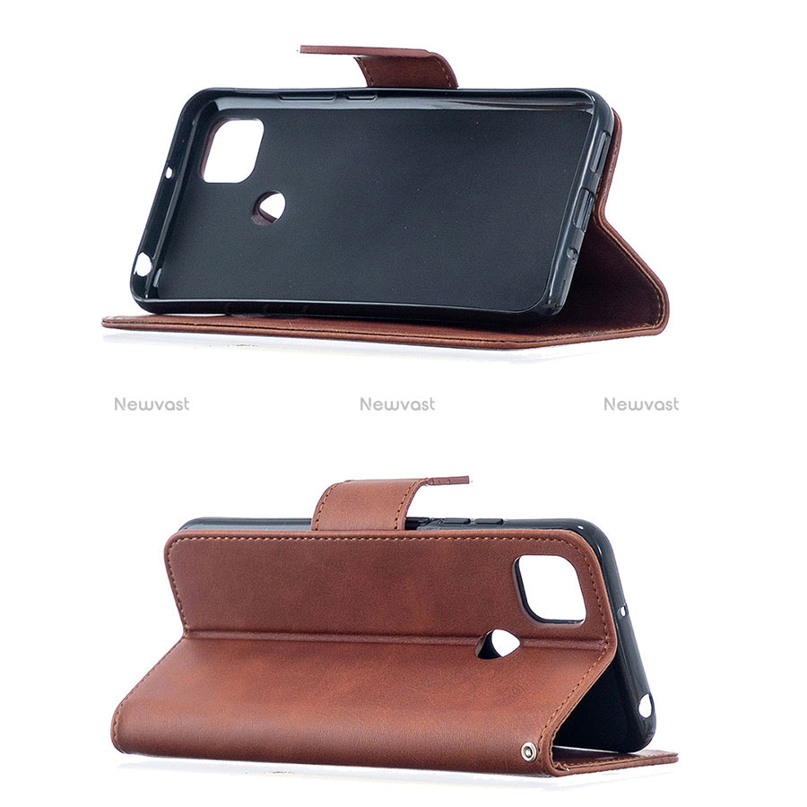 Leather Case Stands Flip Cover L03 Holder for Xiaomi Redmi 9 Activ