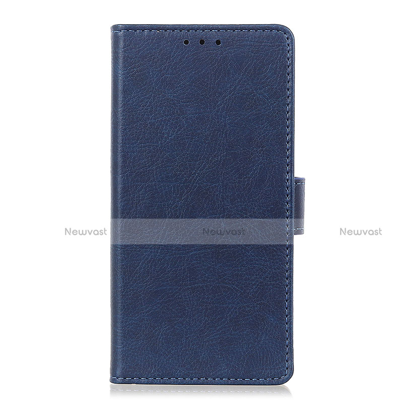 Leather Case Stands Flip Cover L03 Holder for Xiaomi Redmi 9A Blue