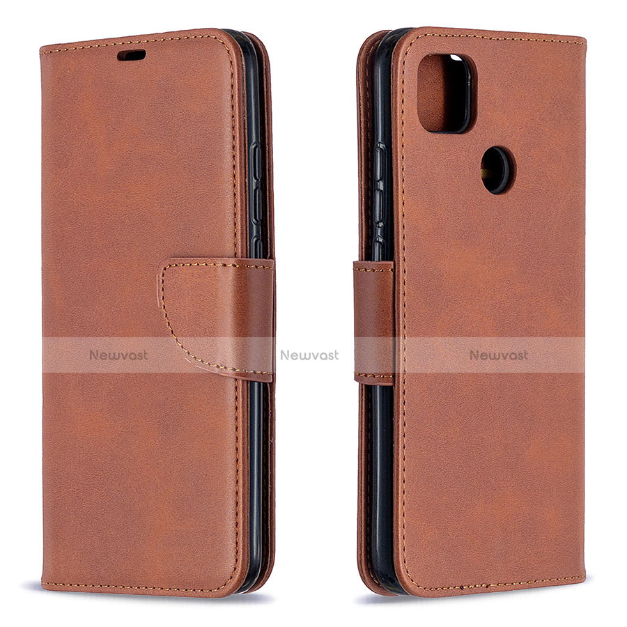 Leather Case Stands Flip Cover L03 Holder for Xiaomi Redmi 9C NFC