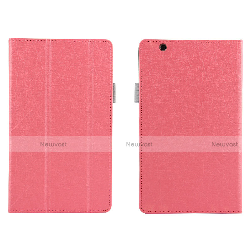 Leather Case Stands Flip Cover L04 for Huawei Mediapad M3 8.4 BTV-DL09 BTV-W09 Pink