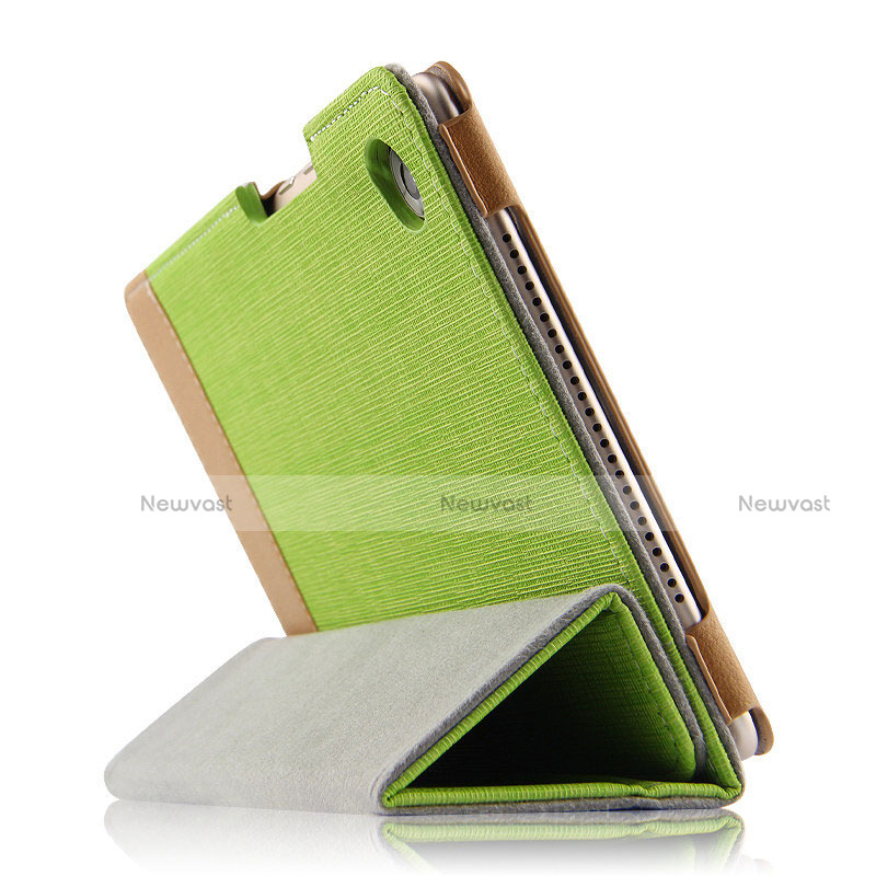 Leather Case Stands Flip Cover L04 for Huawei MediaPad M5 8.4 SHT-AL09 SHT-W09 Green