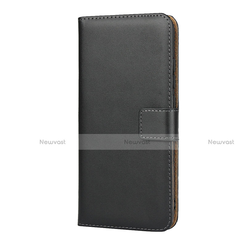 Leather Case Stands Flip Cover L04 for Xiaomi Redmi Note 7 Black