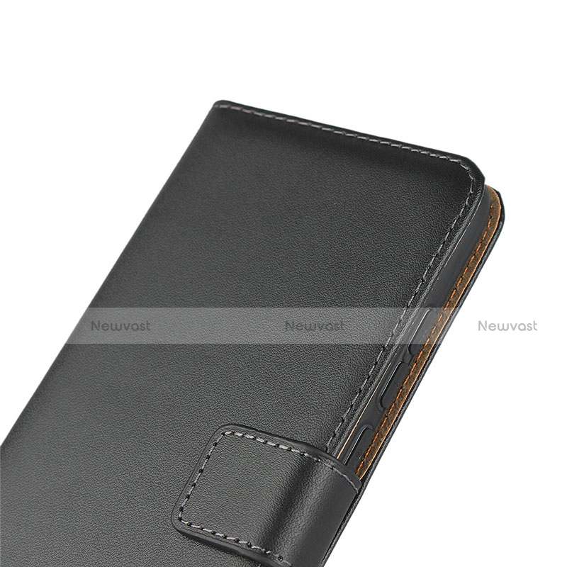 Leather Case Stands Flip Cover L04 for Xiaomi Redmi Note 7 Black