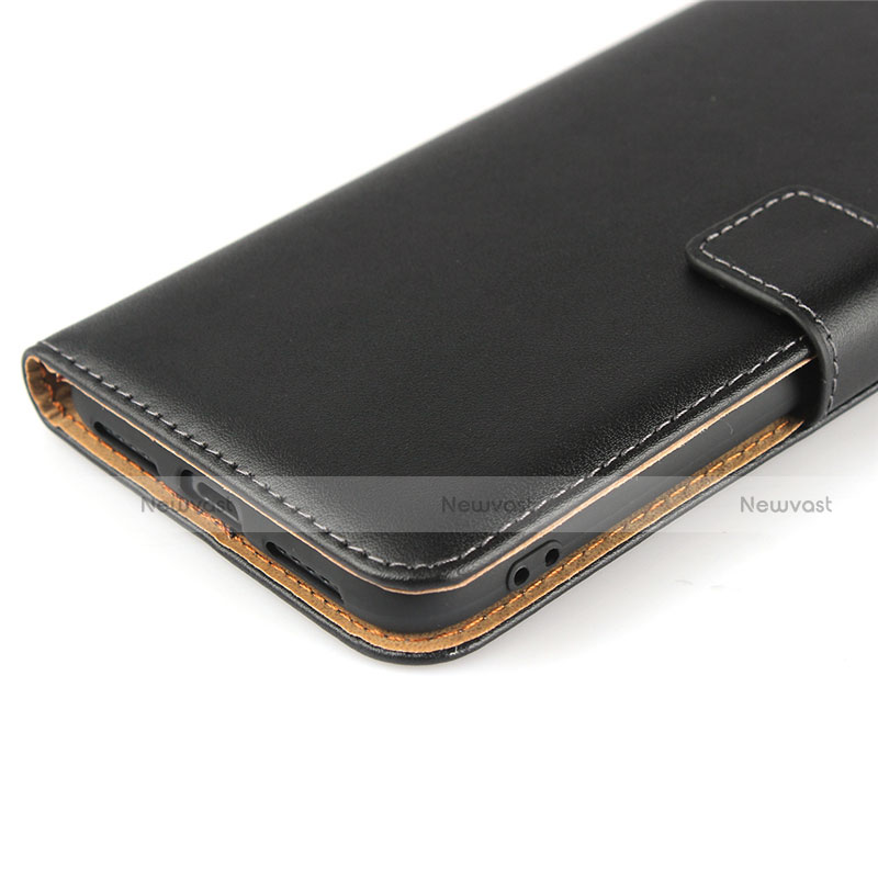 Leather Case Stands Flip Cover L04 for Xiaomi Redmi Note 7 Black