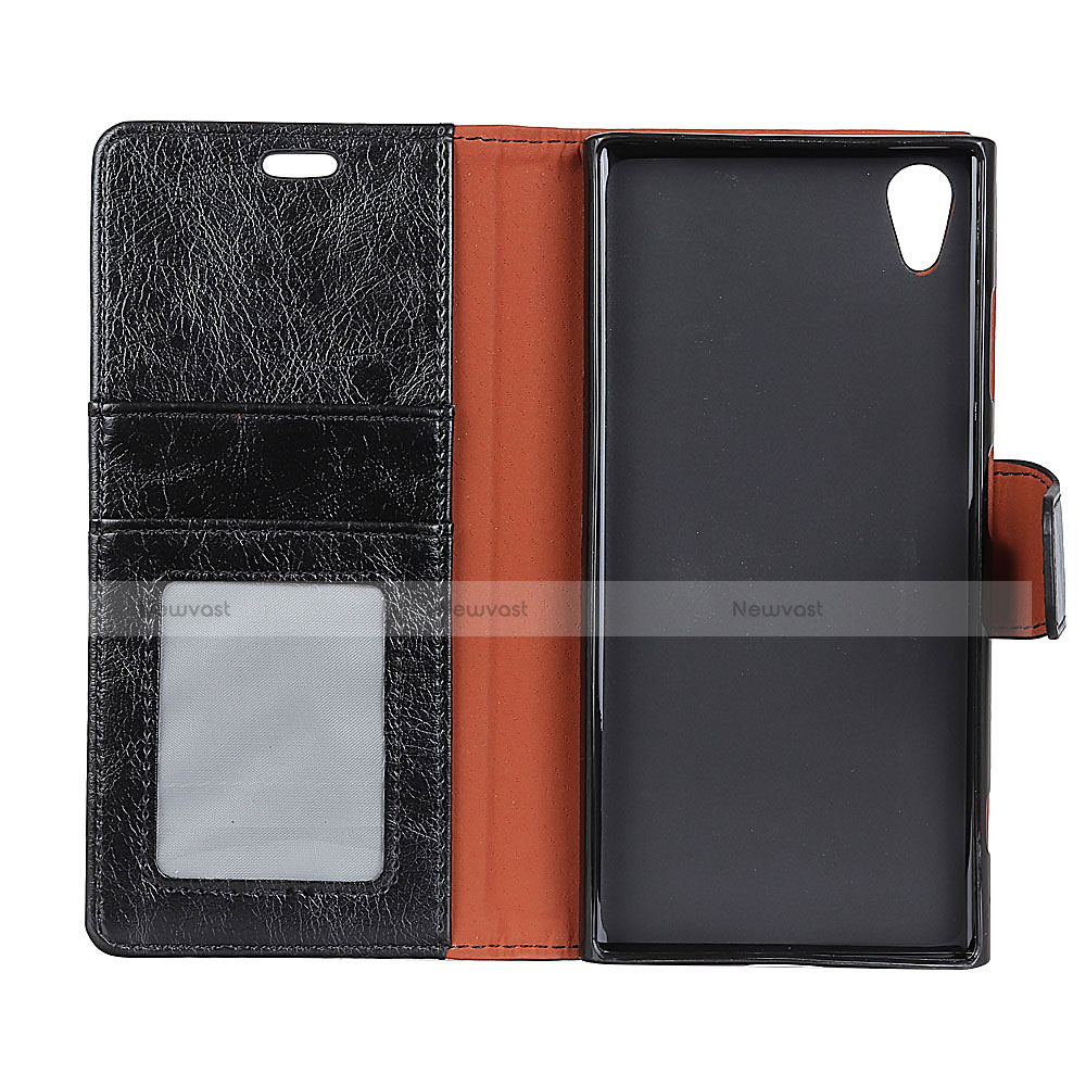 Leather Case Stands Flip Cover L04 Holder for Asus ZenFone Live L1 ZA551KL