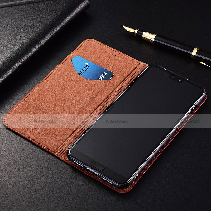 Leather Case Stands Flip Cover L04 Holder for Huawei Honor 8X