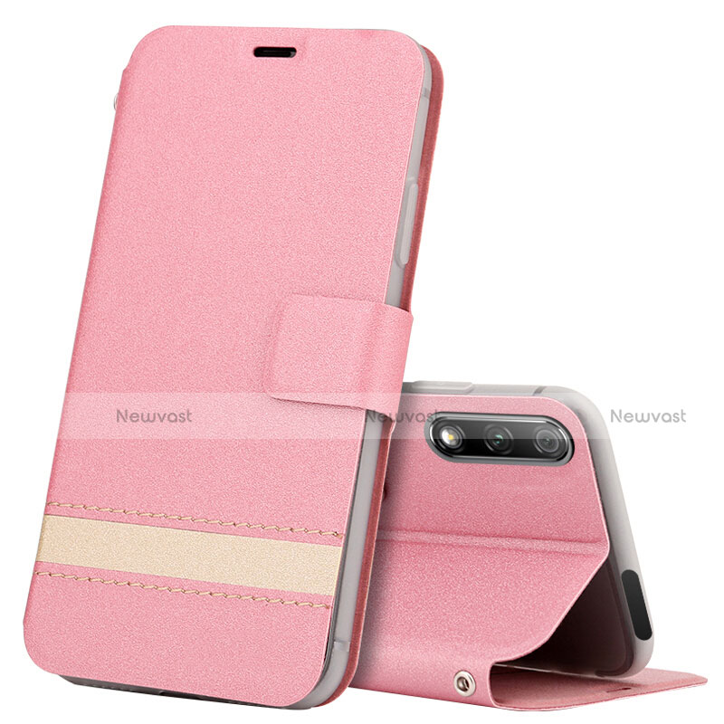 Leather Case Stands Flip Cover L04 Holder for Huawei Honor 9X