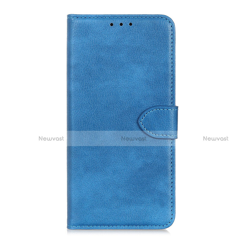 Leather Case Stands Flip Cover L04 Holder for Huawei Mate 40 Pro Sky Blue