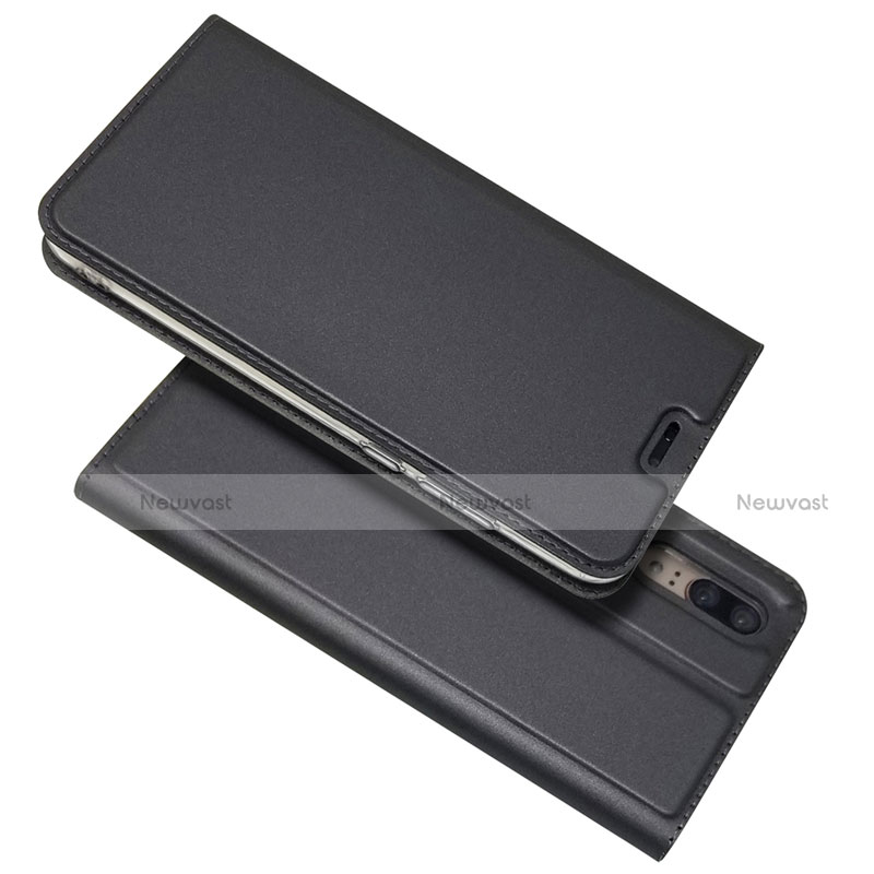 Leather Case Stands Flip Cover L04 Holder for Huawei P20