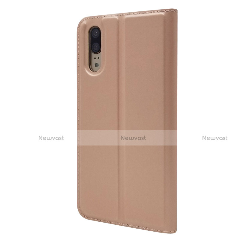 Leather Case Stands Flip Cover L04 Holder for Huawei P20