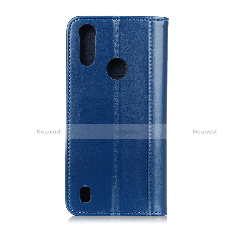 Leather Case Stands Flip Cover L04 Holder for Motorola Moto E6s (2020)