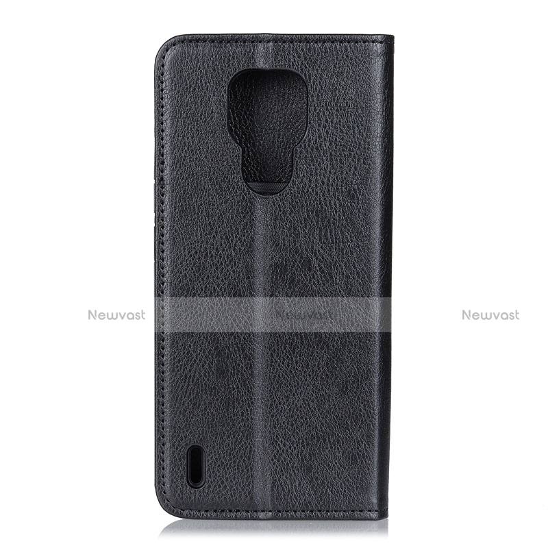 Leather Case Stands Flip Cover L04 Holder for Motorola Moto E7 (2020)