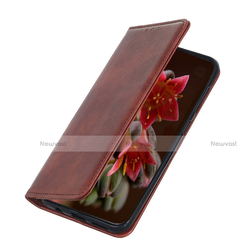 Leather Case Stands Flip Cover L04 Holder for Motorola Moto E7 (2020)