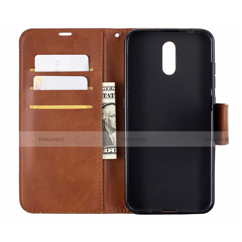 Leather Case Stands Flip Cover L04 Holder for Nokia 2.3