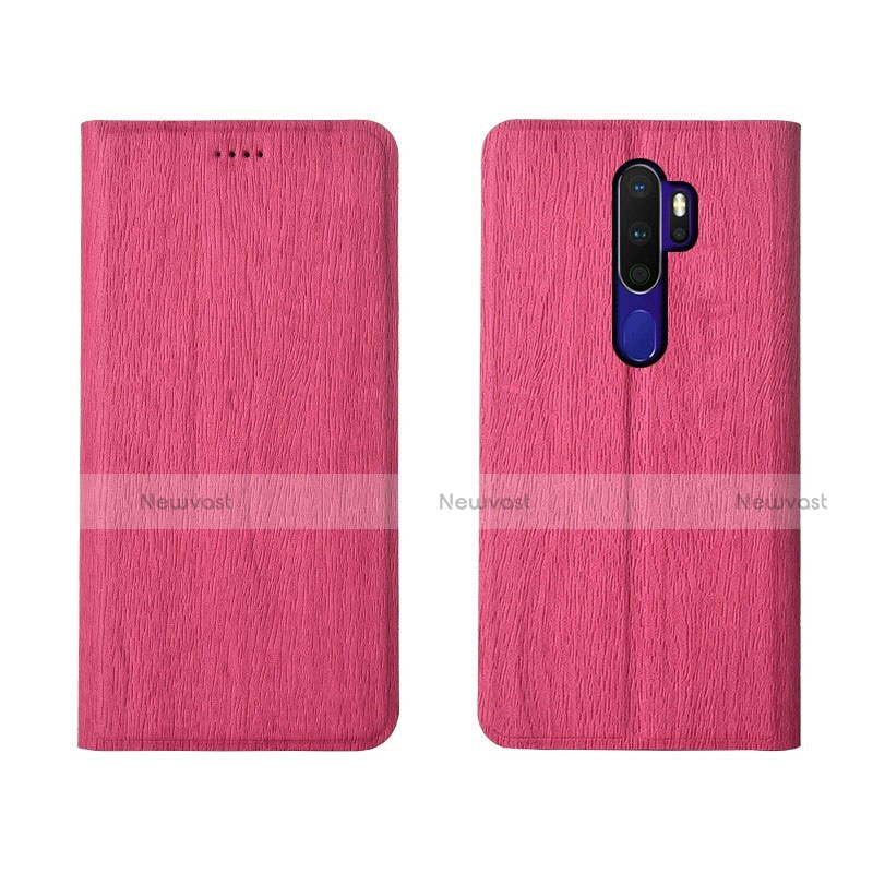 Leather Case Stands Flip Cover L04 Holder for Oppo A11