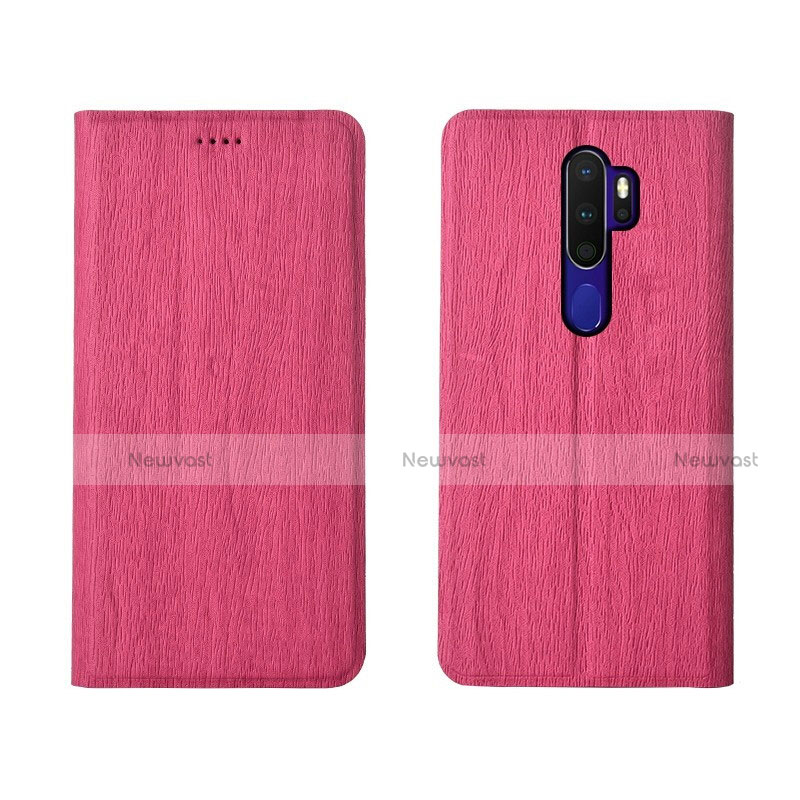 Leather Case Stands Flip Cover L04 Holder for Oppo A11X