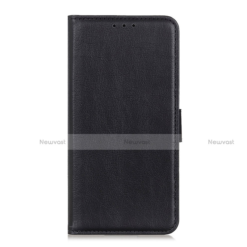 Leather Case Stands Flip Cover L04 Holder for Oppo A33 Black