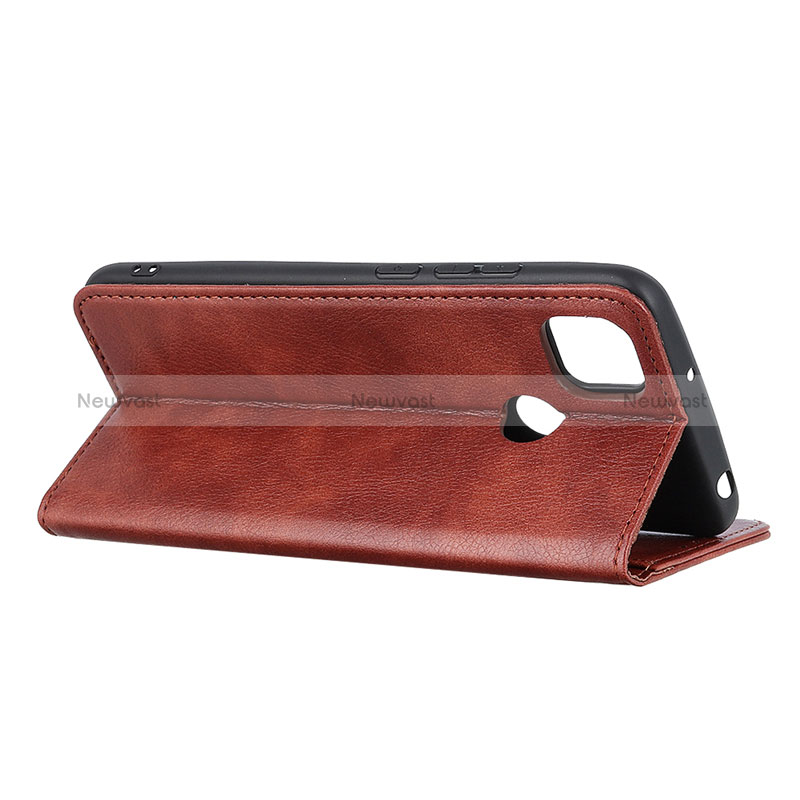 Leather Case Stands Flip Cover L04 Holder for Oppo A35