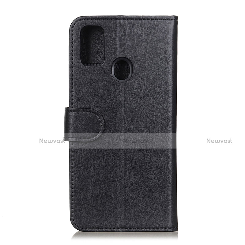 Leather Case Stands Flip Cover L04 Holder for Oppo A53s