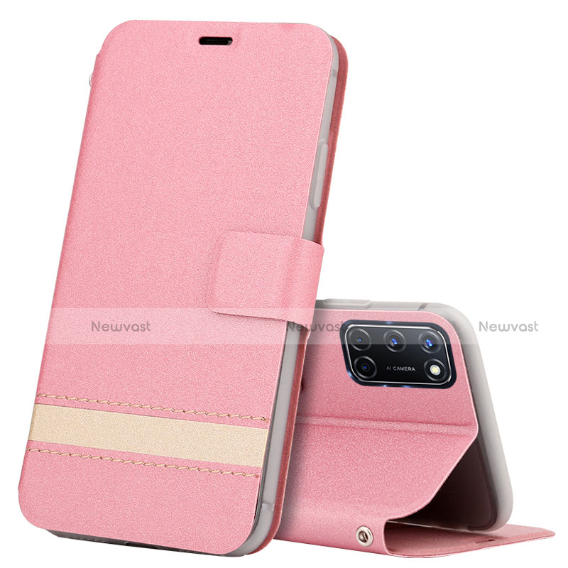 Leather Case Stands Flip Cover L04 Holder for Oppo A72