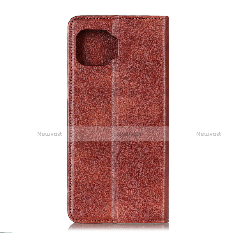 Leather Case Stands Flip Cover L04 Holder for Oppo F17 Pro