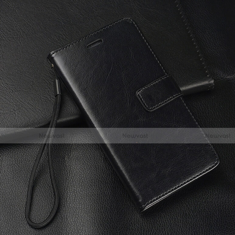 Leather Case Stands Flip Cover L04 Holder for Oppo Reno2 Black