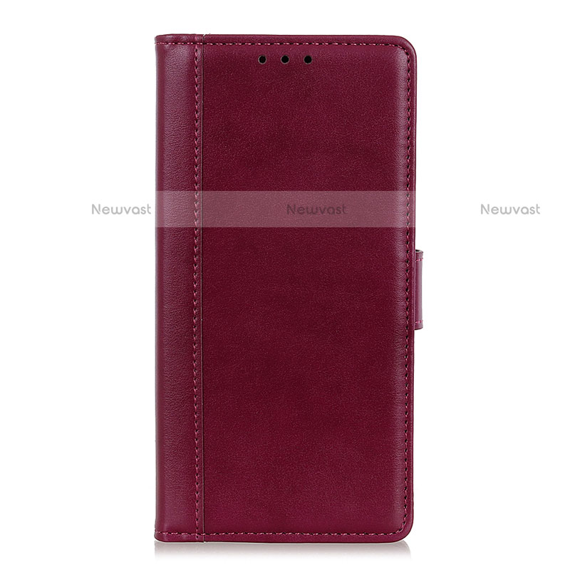 Leather Case Stands Flip Cover L04 Holder for Realme C11