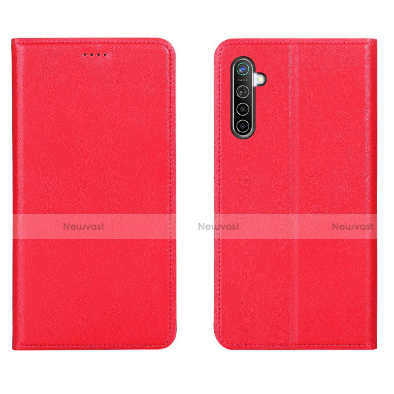 Leather Case Stands Flip Cover L04 Holder for Realme XT