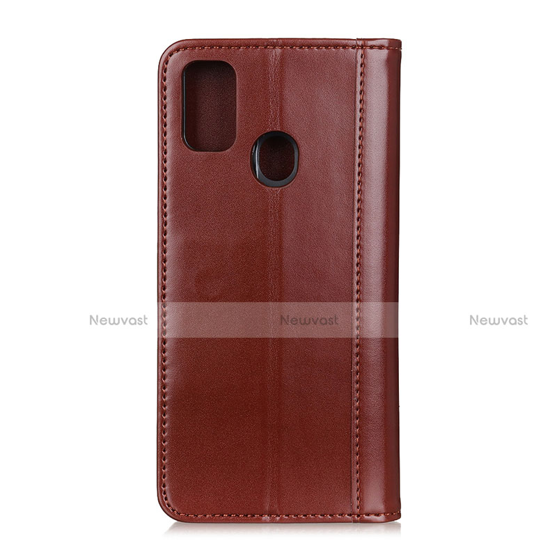 Leather Case Stands Flip Cover L04 Holder for Samsung Galaxy A21s