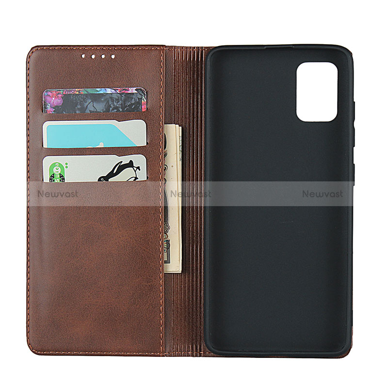 Leather Case Stands Flip Cover L04 Holder for Samsung Galaxy M40S