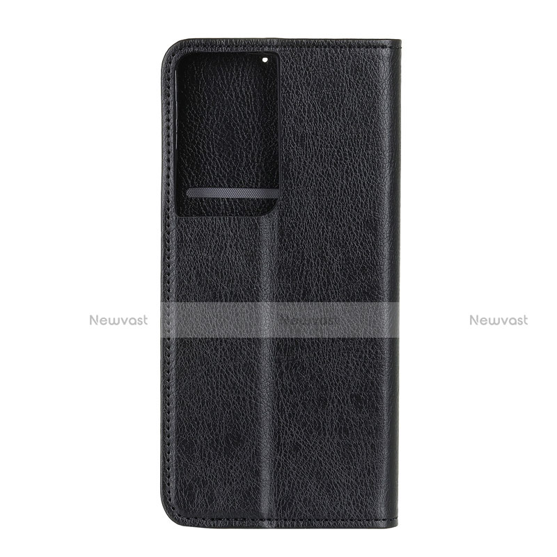 Leather Case Stands Flip Cover L04 Holder for Samsung Galaxy S21 Ultra 5G