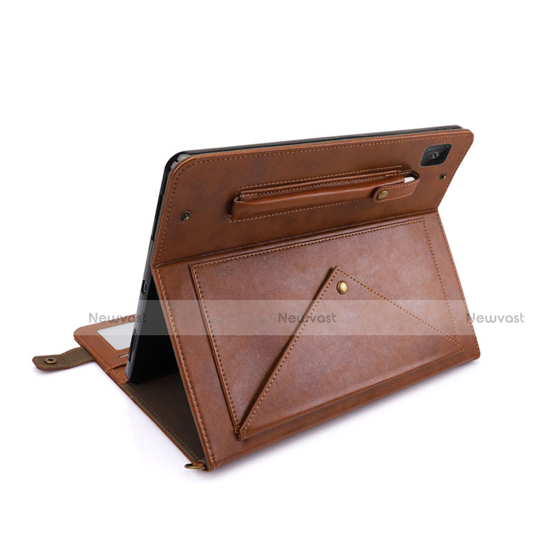 Leather Case Stands Flip Cover L04 Holder for Samsung Galaxy Tab S6 Lite 10.4 SM-P610