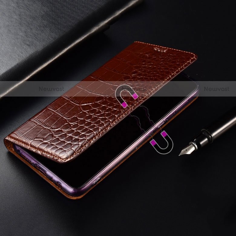 Leather Case Stands Flip Cover L04 Holder for Xiaomi Mi 11 Lite 4G