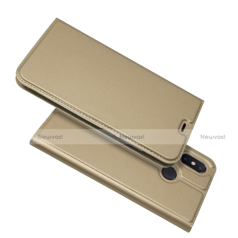 Leather Case Stands Flip Cover L04 Holder for Xiaomi Mi 8