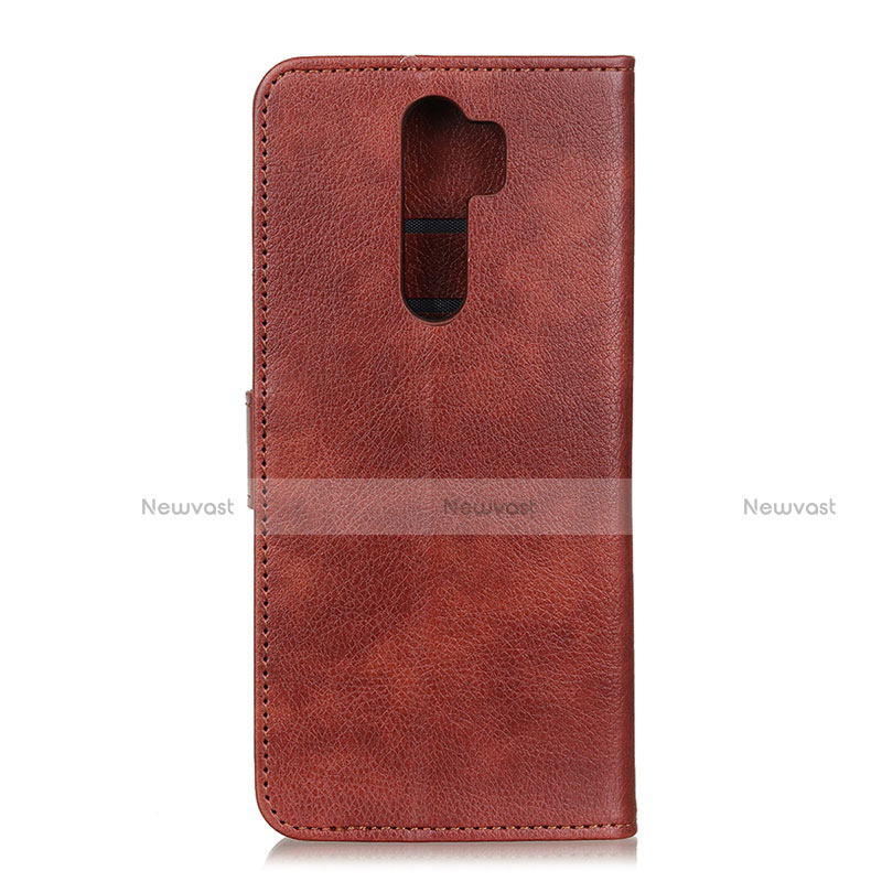 Leather Case Stands Flip Cover L04 Holder for Xiaomi Redmi 9 Prime India