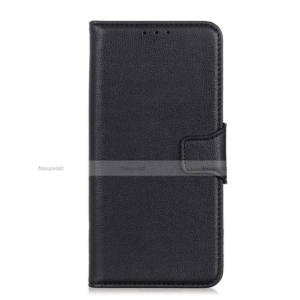 Leather Case Stands Flip Cover L04 Holder for Xiaomi Redmi 9A Black