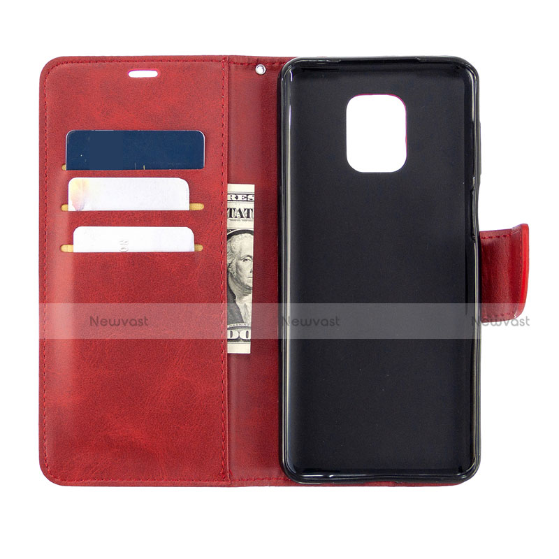 Leather Case Stands Flip Cover L04 Holder for Xiaomi Redmi Note 9 Pro