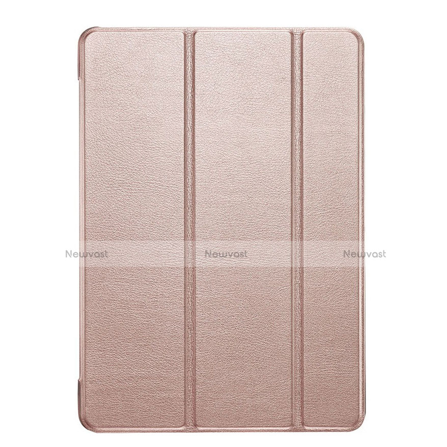 Leather Case Stands Flip Cover L05 for Apple iPad Mini 3 Rose Gold